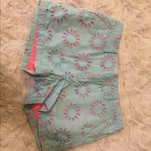 Gap kids blue and peach shorts💝